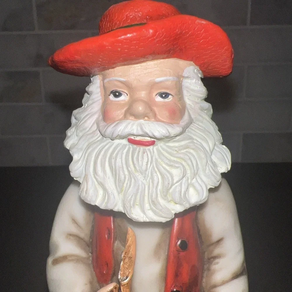 Santa Claus Fishing Bubble-Head Target 2002
